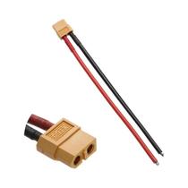 10pcs Macho Fêmea Xt60 Conector Plug Com 12 Awg 14 Awg Fio Cabo De Extensão De Bateria Dupla