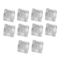 10Pcs/pack Gateron SMD Clear Switches Teclado Mecânico 3pins Gateron MX Switches Transparente Case fit GK61 GK64 GH60 Cherry MX Compatível