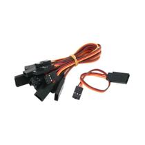 10pcs Rc Servo Cabo De Extensão Fio 100mm-500mm Para Rc Helicóptero Drone