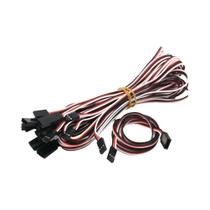 10pcs Rc Servo Cabo De Extensão Fio 100mm-500mm Para Rc Helicóptero Drone