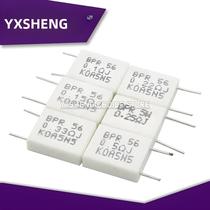 10PCS Resistor De Cimento Cerâmico Não Indutivo 5W 0,001 a 0,5 Ohm BPR56 10PCS Resistor De Cimento Cerâmico Não Indutivo 5W 0,001 a 0,5 Ohm BPR56