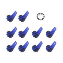 10PCS Suporte Para Isca De Pesca, Porta-Gancho De Plástico, Suporte De Segurança Para Isca Com Anéis