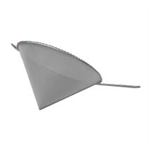 10un Coador E Funil C/ Cabo P/ Óleo Inox 21x30cm Cônico Cone