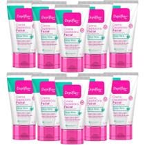 10UN Creme Depilatorio Facial 50G Com Aloe Vera Depilflax