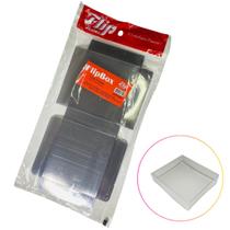10un Embalagem Acetato Slice Cake e Doces Flip Box Transparente