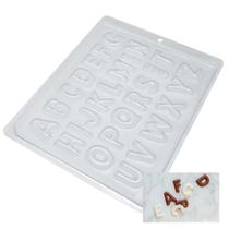 10Un Formas De Acetato Alfabeto Pequeno Chocolate Bwb