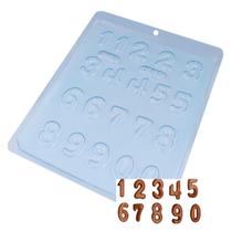 10Un Formas De Acetato Numeros Chocolate Bwb