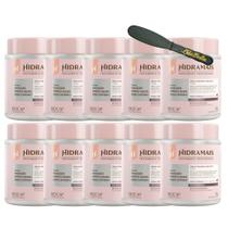 10UN Gel Pimenta Negra Nano Caffein 1KG Hidramais+Espátula