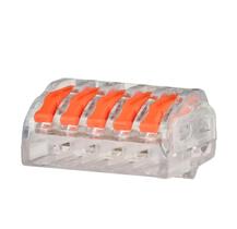 10un Kit Conector Emenda Rápida Alavanca Borne 5 Fios