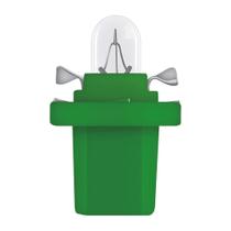 10un Lâmpada Painel Soquete Verde 12v 2w 10un Lâmpada Painel Soquete Verde 12v 2w