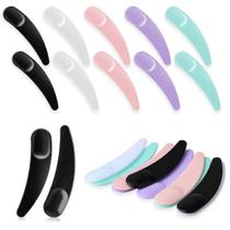 10Un Mini Espátula Aplicador Descartável Creme Maquiagem Skin Care Redonda