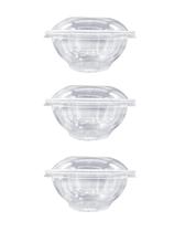 10un Pote Bowl Redondo com tampa G680 250ml Cristal