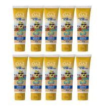 10Un Protetor Solar OAZ Bob Esponja FPS 50 Com 125 ml Cada