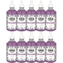 10UN Sabonete Liquido Lavanda 500ML Pepilon