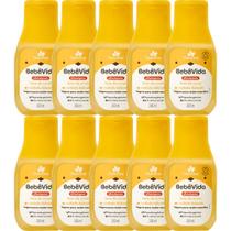 10UN Shampoo Leite De Arroz Bebe Vida 200ml Davene 10UN Shampoo Leite De Arroz Bebe Vida 200ml Davene