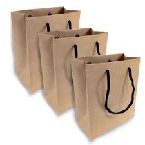 10uni - Sacolas Alças de Nylon preta - 15x7x18cm 10uni - Sacolas Alças de Nylon preta - 15x7x18cm