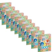 10x 500 adesivos Divertida Mente 2