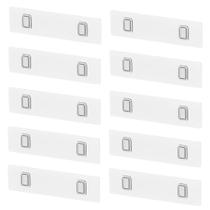 10x Adesivo de Parede Duplo 24cmcm Colante Ou Eleve