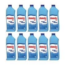 10X Algicida Manutenção Hcl Hidroall 1 Litro