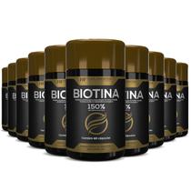 10x biotina 150% premium 400mg 60caps atacado