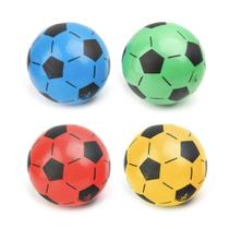 10x Bola Colorida Vinil Dente de Leite Inflável Bola Futebol - PL