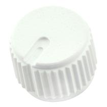 10x Botão Knob Para Ventilador C/ Parafuso - Ad215 - Branco