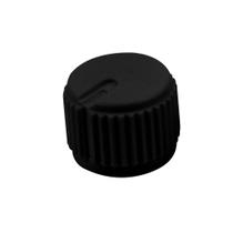 10x Botão Knob Para Ventilador C/ Parafuso - Ad215 - Preto