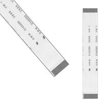 10X Cabo Flat 24 Vias X 8Cm Passo De 0,50Mm Alta Qualidade