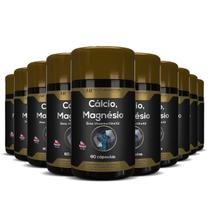 10X Calcio Magnesio Zinco Vit D3 K2 60Caps Hf Suplementos