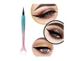 10x Caneta Delineador Sereia Preto Beautiful Olho