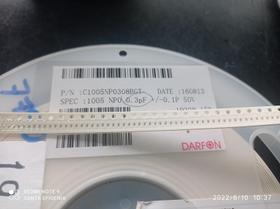 10x Capacitor 0,3pf/50v 0402 Smd 0,5x1mm Np0 Darfon 10x Capacitor 0,3pf/50v 0402 Smd 0,5x1mm Np0 Darfon