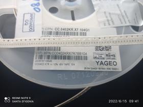 10x Capacitor 100nf/16v = 100k/16v 0402 Smd 0,5x1mm Yageo 10x Capacitor 100nf/16v = 100k/16v 0402 Smd 0,5x1mm Yageo