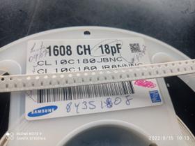 10x Capacitor 18pf/50v 0603 Smd 0,8x1,6mm Np0 5% Samsung 10x Capacitor 18pf/50v 0603 Smd 0,8x1,6mm Np0 5% Samsung