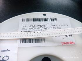 10x Capacitor 22pf/50v 0402 Smd 0,5x1mm Np0 5% Darfon 10x Capacitor 22pf/50v 0402 Smd 0,5x1mm Np0 5% Darfon