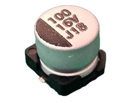 10x Capacitor Eletrolitico 100uf/16v Smd 105 6,3x5,5mm Kps