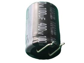 10x Capacitor Eletrolitico 100uf/400v 105º 18x25mm Taicon