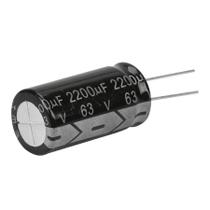 10X Capacitor Eletrolítico 2200Uf X 63V 105º Kit C 10 Pçs