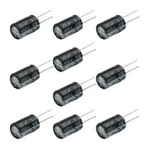 10x Capacitor Eletrolítico 22uf x 450v 105º Kit c/10 Peças