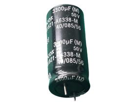 10x Capacitor Eletrolitico 3300uf/50v 85º 18x40mm Pre Epcos 10x Capacitor Eletrolitico 3300uf/50v 85º 18x40mm Pre Epcos