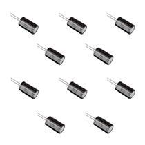 10x Capacitor Eletrolítico 3300uf x 35v 105º Kit c/ 10 Peças
