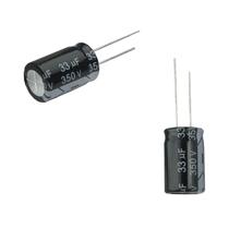 10X Capacitor Eletrolítico 33Uf X 350V 105º Kit C/10 Peças