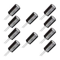 10x Capacitor Eletrolítico 4700uf x 25v 105º Kit c/ 10 Peças - CHIPSCE
