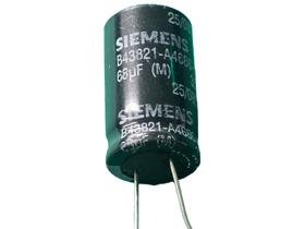 10x Capacitor Eletrolitico 68uf/350v 85º 18x32mm Siemens