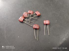 10x Capacitor Mica Prata 1018pf/100v 5% Icl