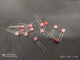 10x Capacitor Mica Prata 10pf/50v Tolerancia 1pf Cm00 Icl