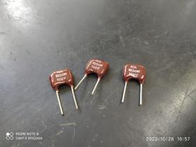10x Capacitor Mica Prata 1250pf/100v = 1k25/100v 0,625% Icl