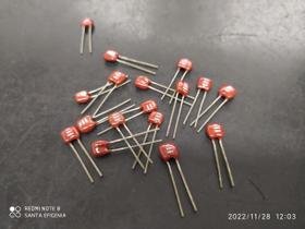 10x Capacitor Mica Prata 200pf/100v 5% Cm00 Icl