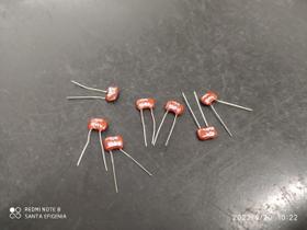 10x Capacitor Mica Prata 27pf/100v 10% Icl