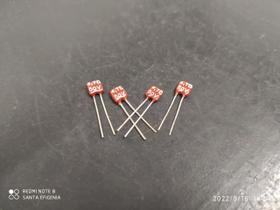 10x Capacitor Mica Prata 4,7pf/50v Tolerancia 0,5pf Icl