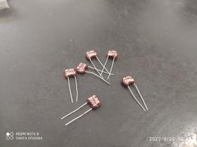 10x Capacitor Mica Prata 6,8pf/500v Tolerancia 0,5pf Icl